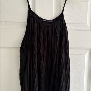 Zara Elegant Black Camisole Top